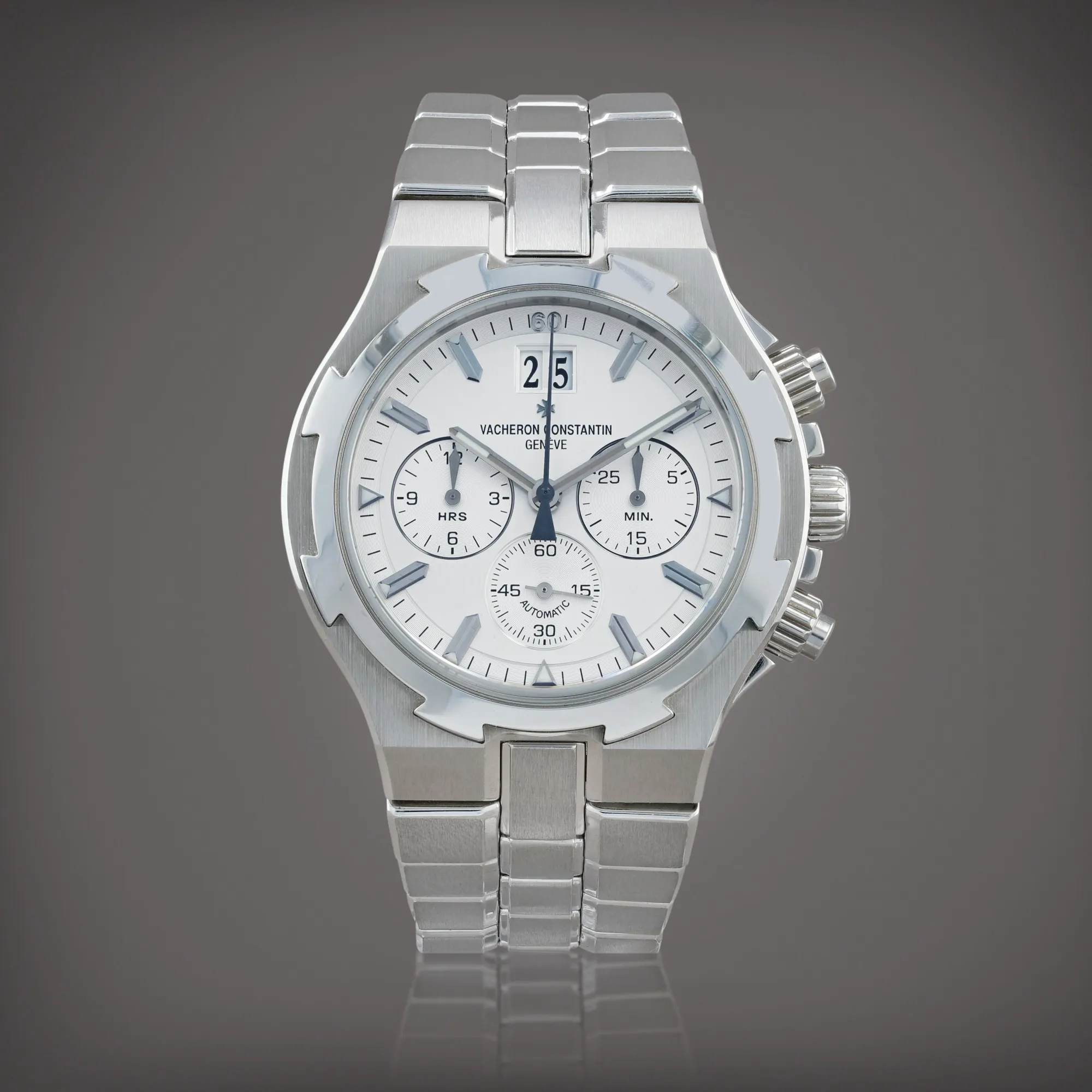 Vacheron Constantin Overseas Chronograph 49140 40mm Stainless steel Silver