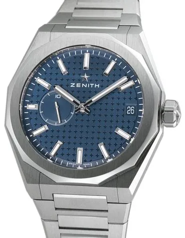 Zenith Defy 03.9300.3620/51.I001 41mm Stainless steel Blue