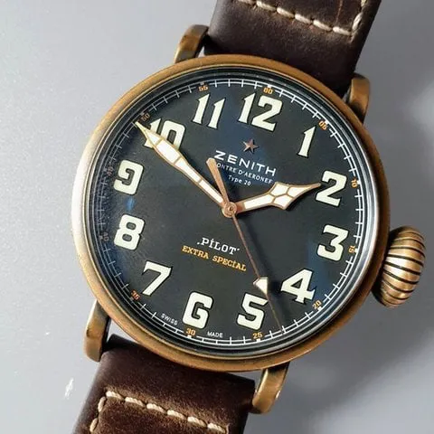 Zenith Pilot 29.2430.679/21.C753 45mm Bronze Black