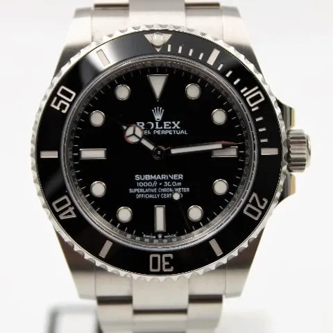 Rolex Submariner 124060-0001 41mm Oystersteel Black