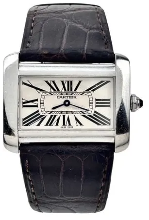 Cartier Tank 2600 38mm Stainless steel Silver