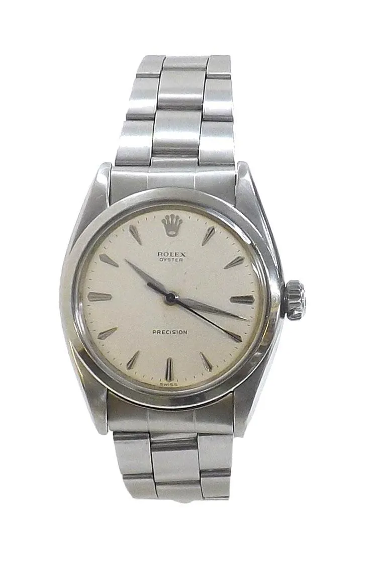 Rolex Oyster 6427 34mm Stainless steel Silver