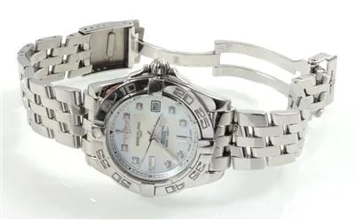 Breitling Galactic A71356 32mm Stainless steel Mother-of-pearl