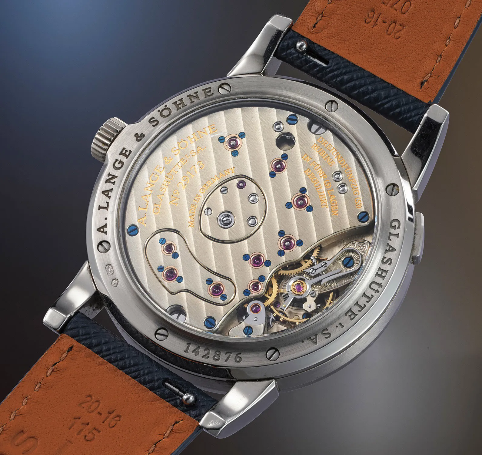 A. Lange & Söhne Lange 1 101.027 38.5mm White gold Blue 2