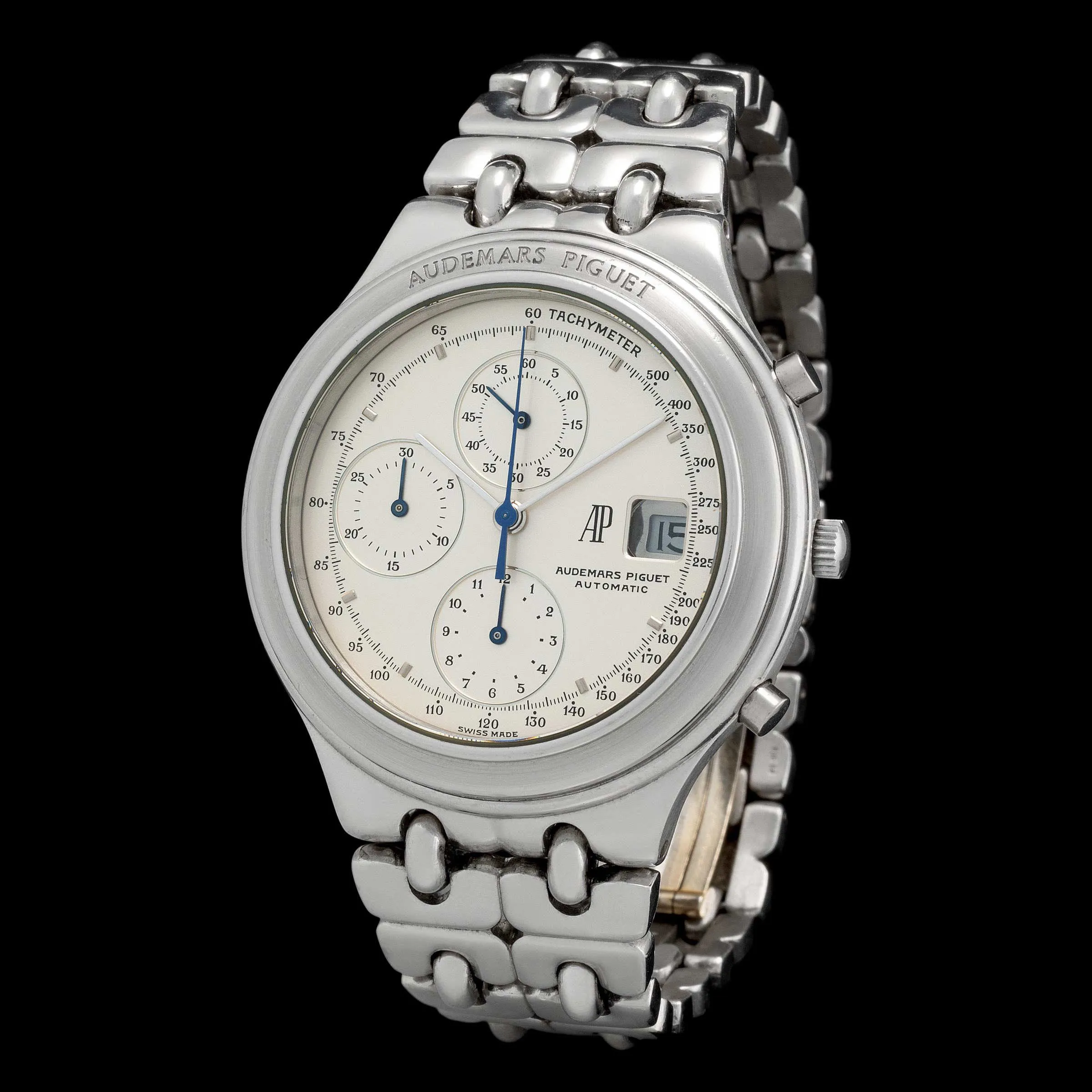 Audemars Piguet Huitième Chronograph 25644 41mm Platinum Cream