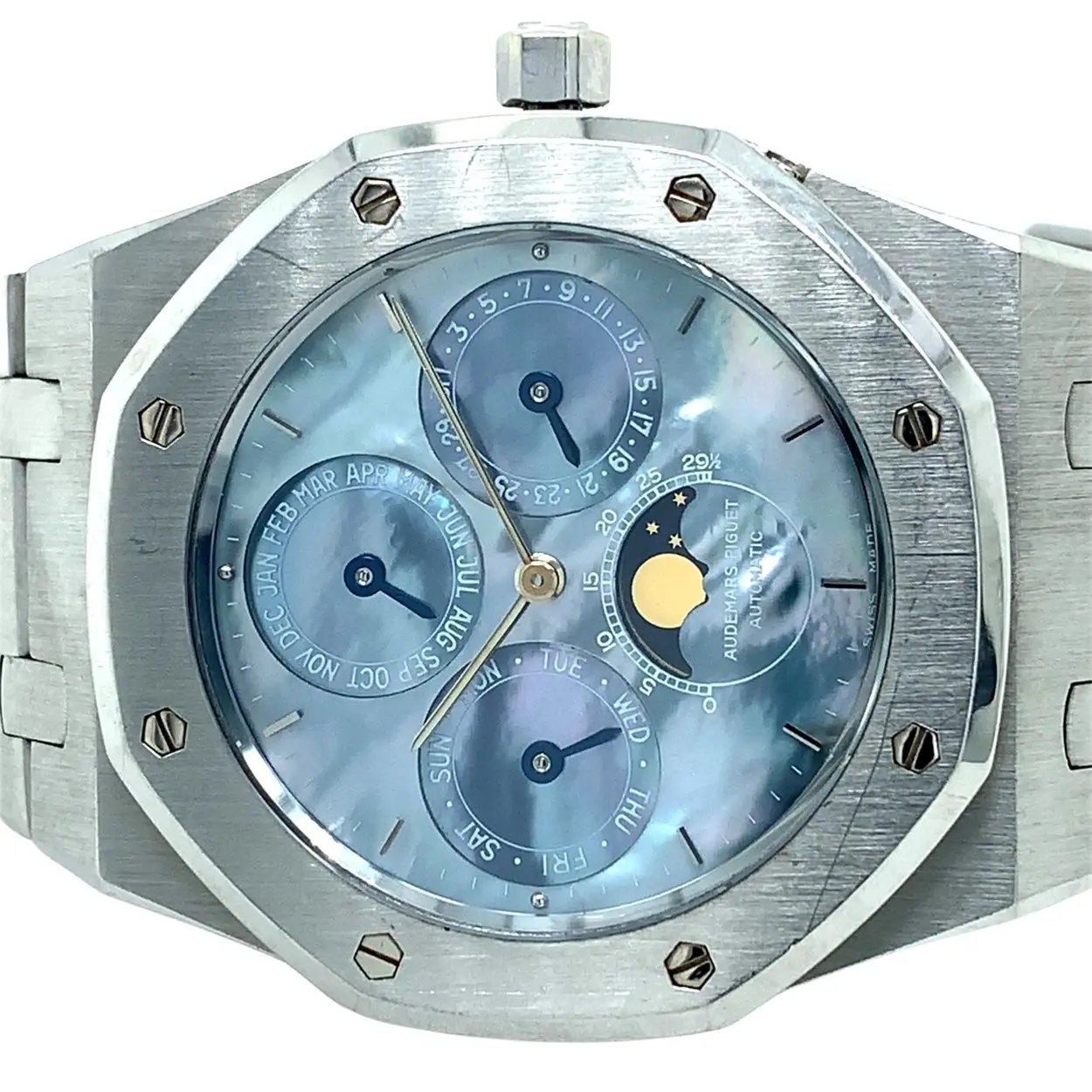 Audemars Piguet Royal Oak 25686PT 39mm Platinum Mother-of-pearl 11