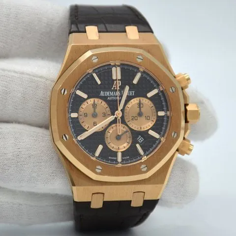 Audemars Piguet Royal Oak 26331OR.OO.D821CR.01 41mm Rose gold Brown