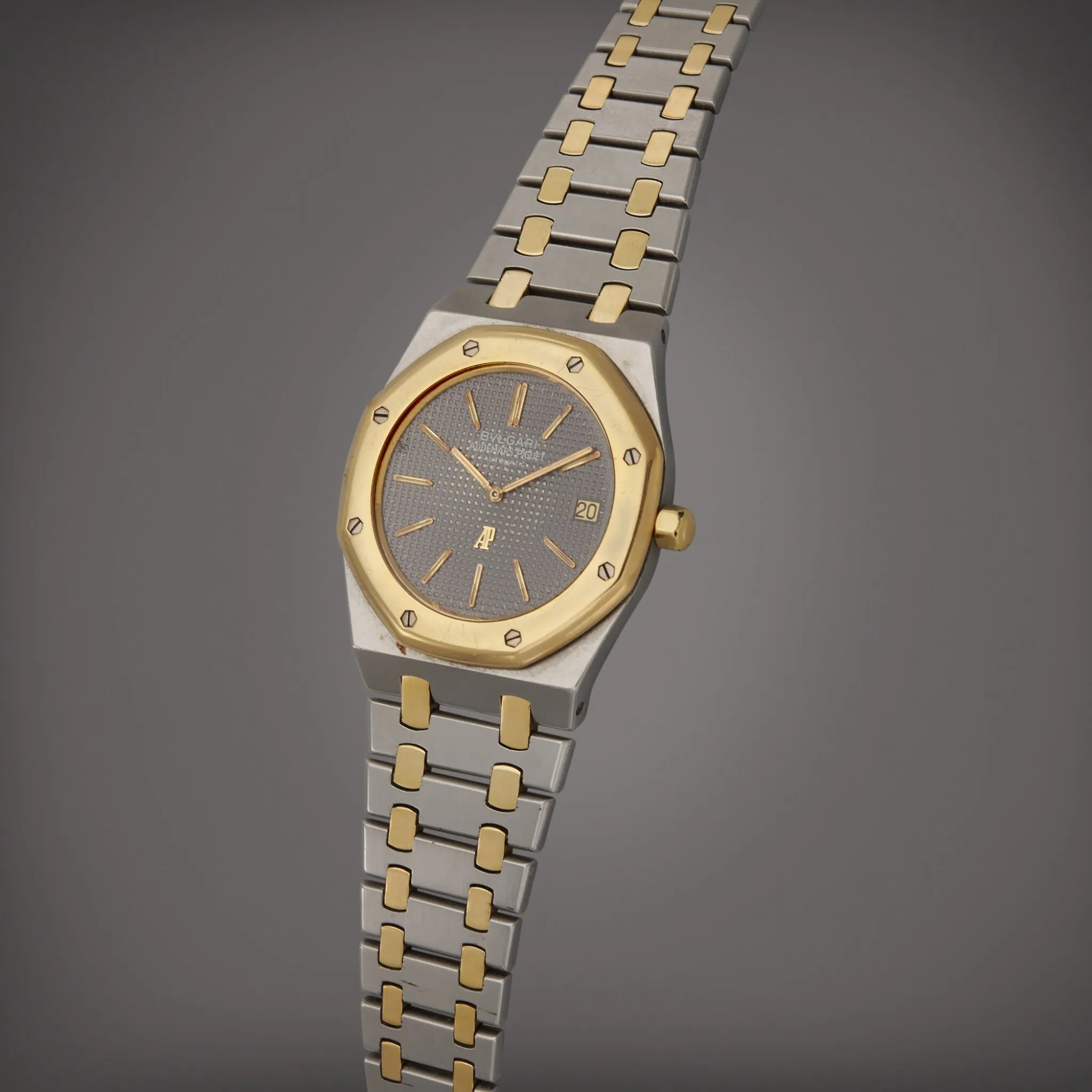 Audemars Piguet Royal Oak 5402SA 39mm Yellow gold and stainless steel Gray 1