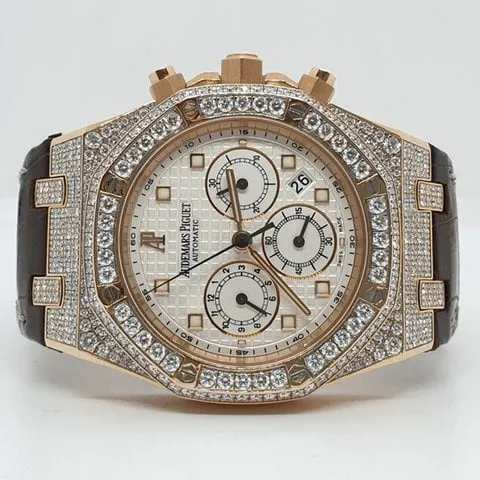 Audemars Piguet Royal Oak 26022OR.OO.D088CR.01 39mm Rose gold White