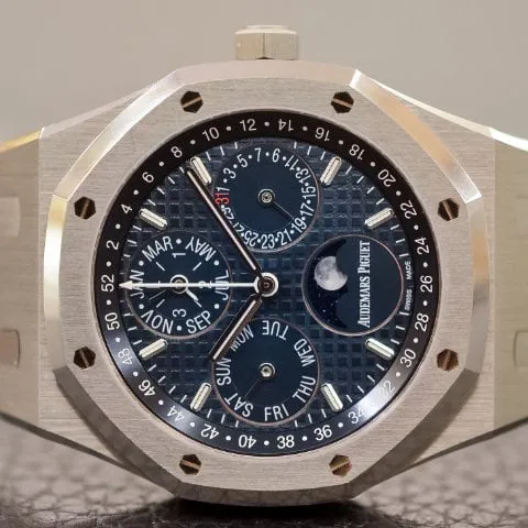 Audemars Piguet Royal Oak Perpetual Calendar 26574ST.OO.1220ST.02 41mm Stainless steel Blue