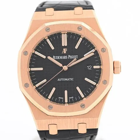 Audemars Piguet Royal Oak 15400OR.OO.D002CR.01 41mm Rose gold Black