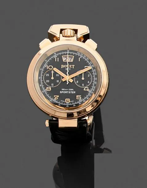 Bovet 44mm Yellow gold Black