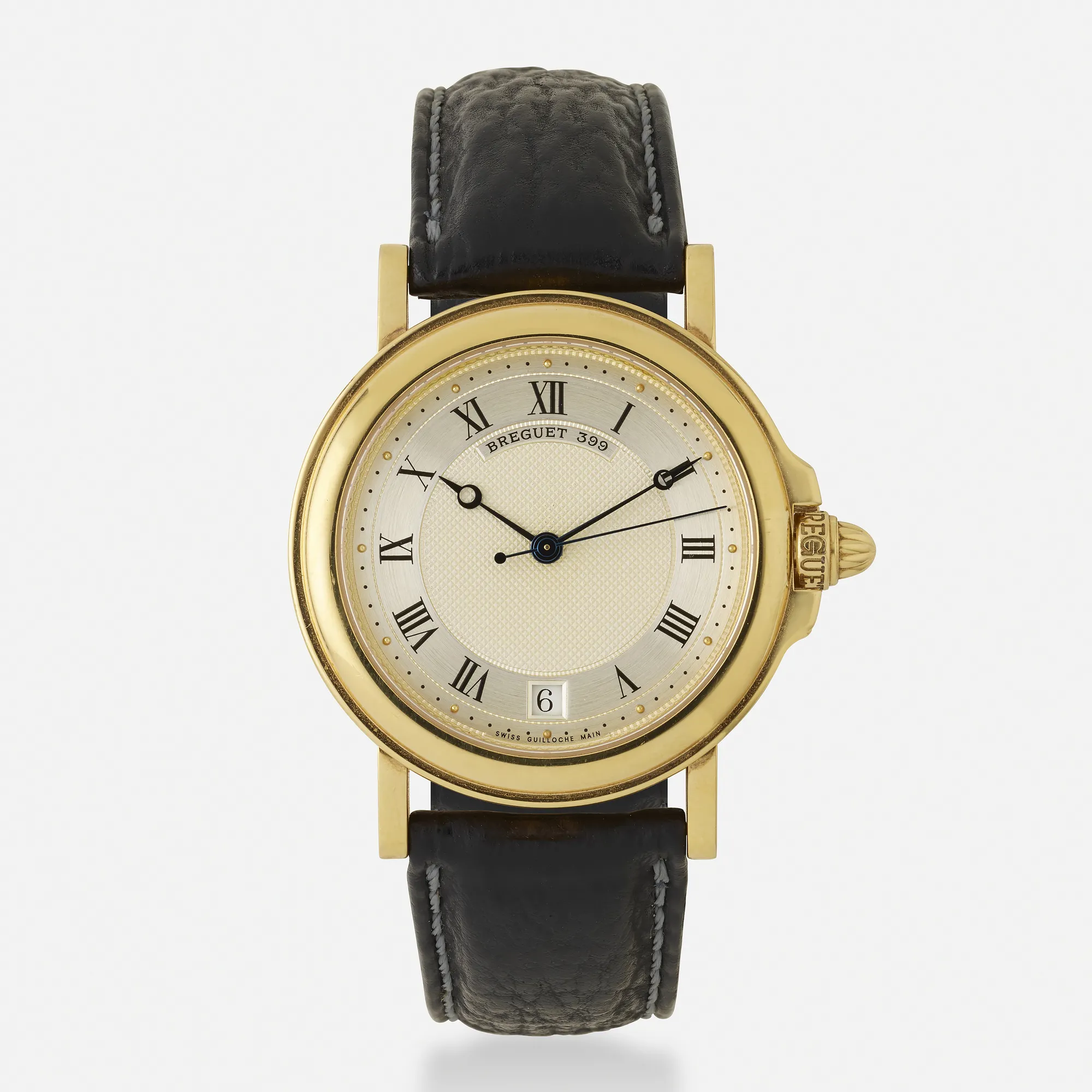 Breguet Marine 3400 35.5mm Yellow gold Champagne