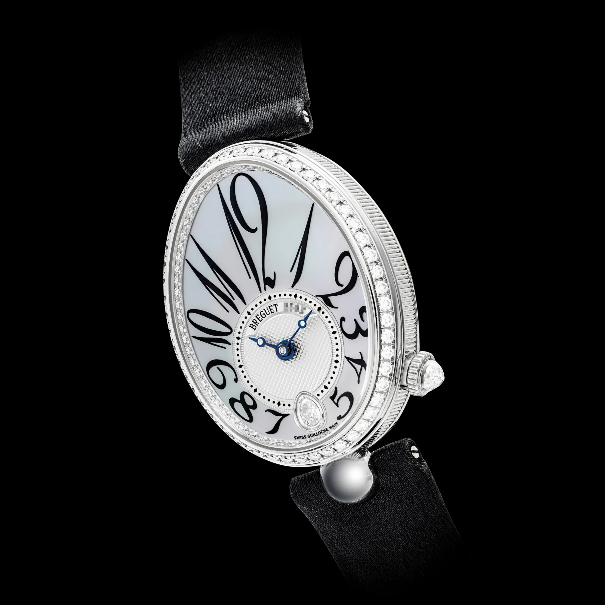 Breguet Reine de Naples 8918 29mm White gold White