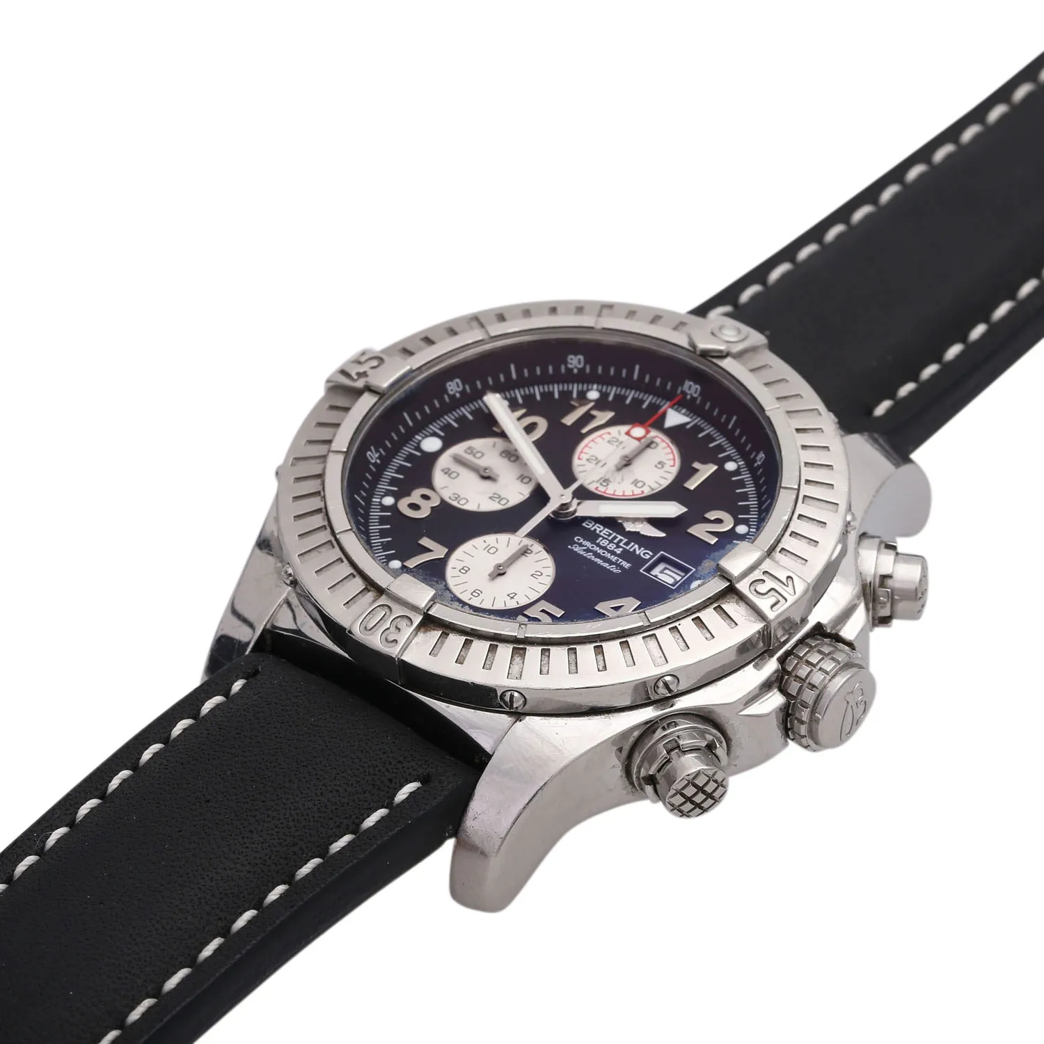 Breitling Avenger A13370 48mm Stainless steel bi-color black and silver 3