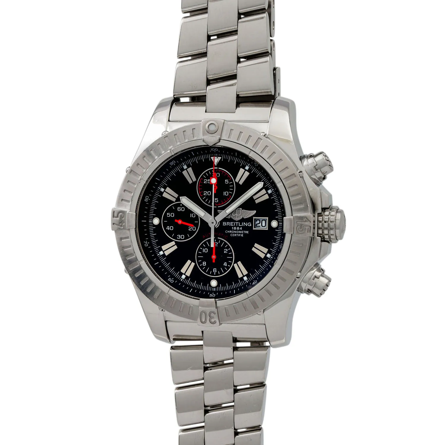 Breitling Avenger A13370 49mm Stainless steel Black