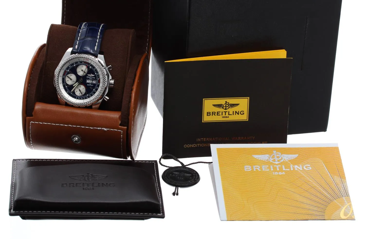 Breitling Bentley A13362 47mm Stainless steel Blue