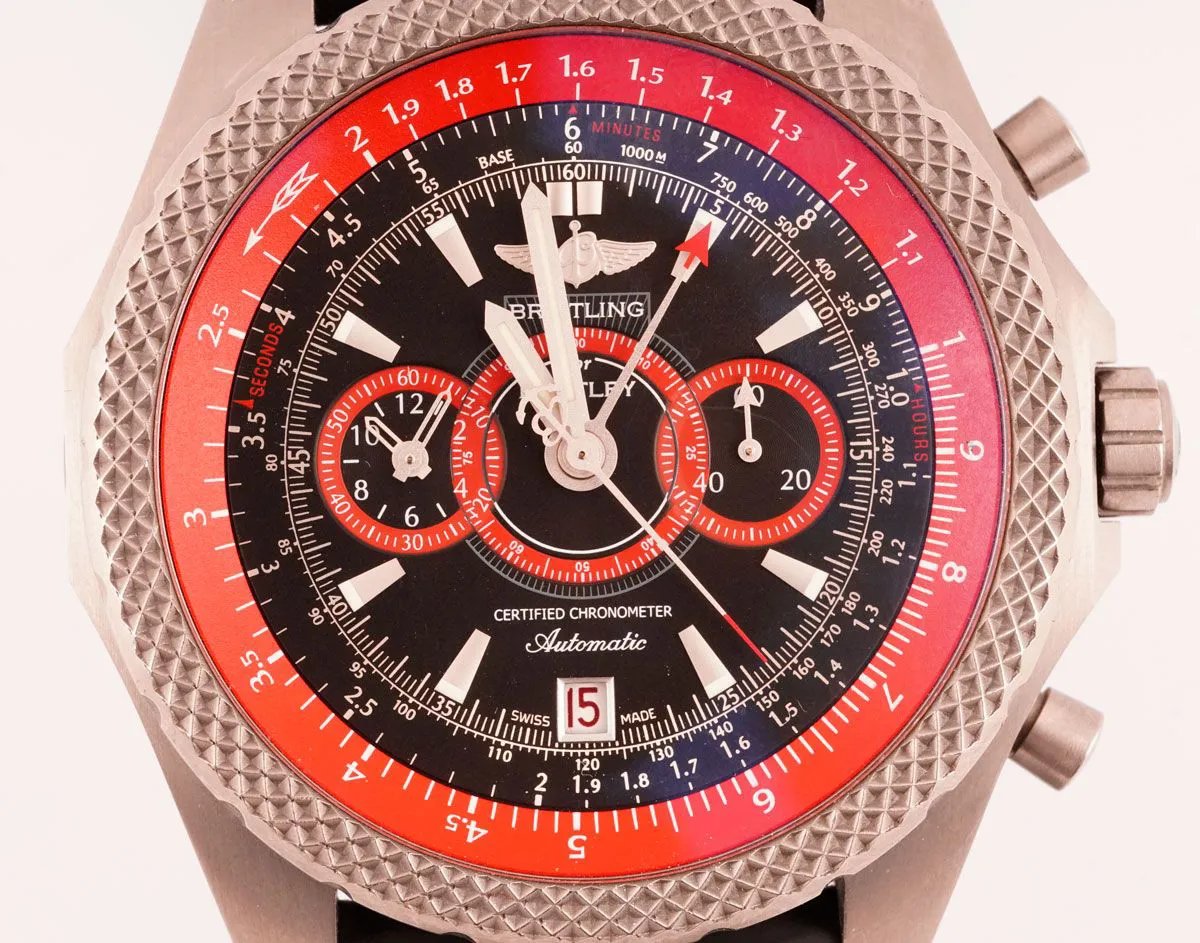 Breitling Bentley E27365 24mm Titanium Black