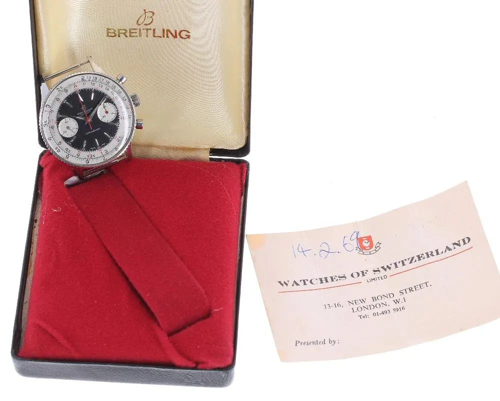 Breitling Chronomat 808 37mm Stainless steel Black