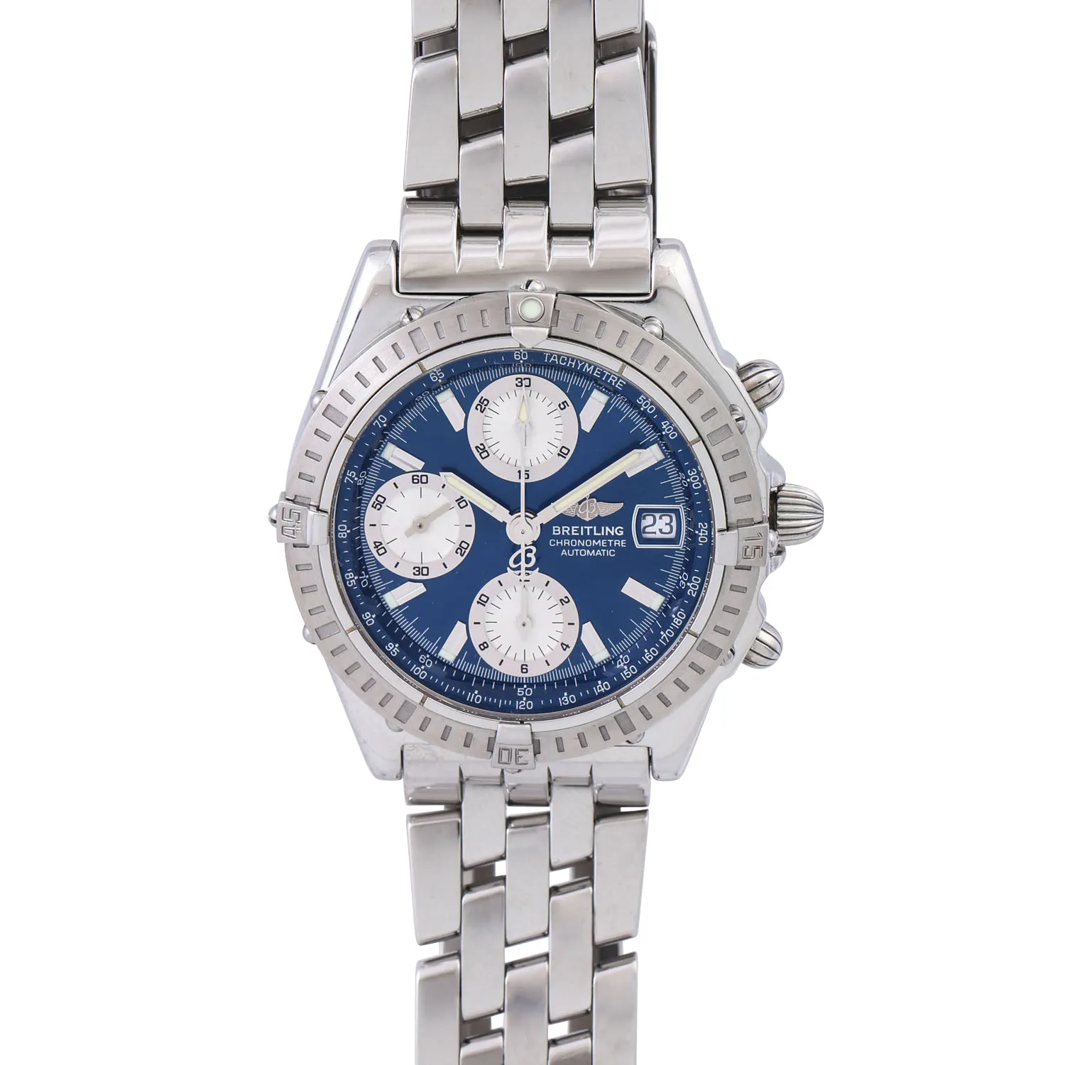 Breitling Chronomat A13352 39mm Stainless steel Blue