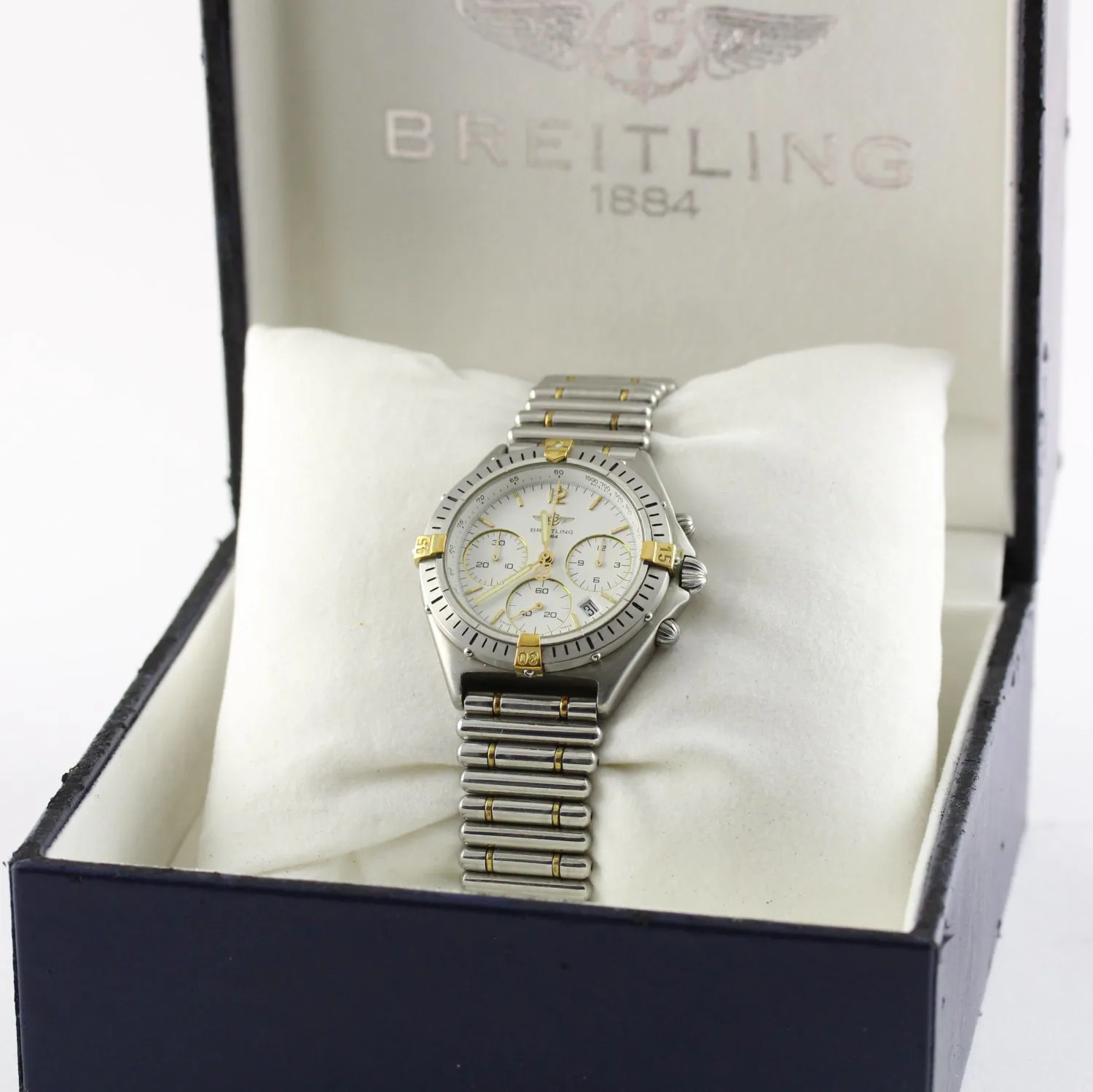 Breitling Chronomat B55046 Stainless steel White 1