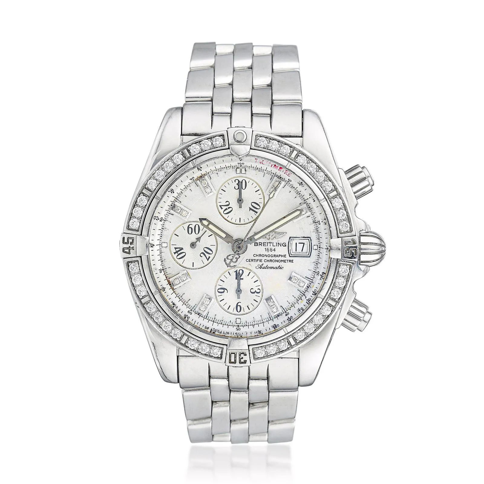 Breitling Chronomat A13356 44mm Stainless steel Mother-of-pearl