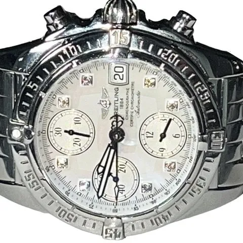 Breitling Cockpit A13358 39mm Stainless steel Mother-of-pearl