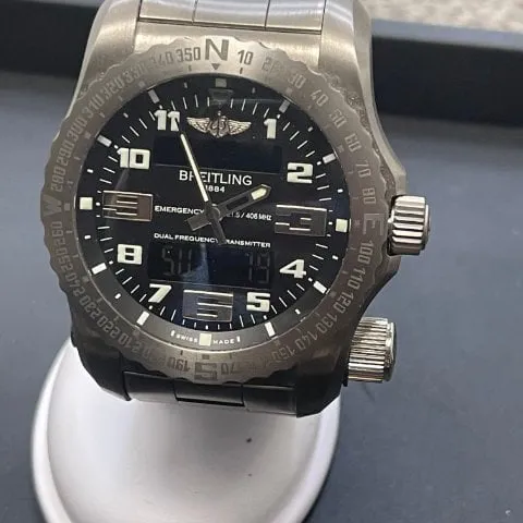 Breitling Emergency E76321 43mm Titanium Black