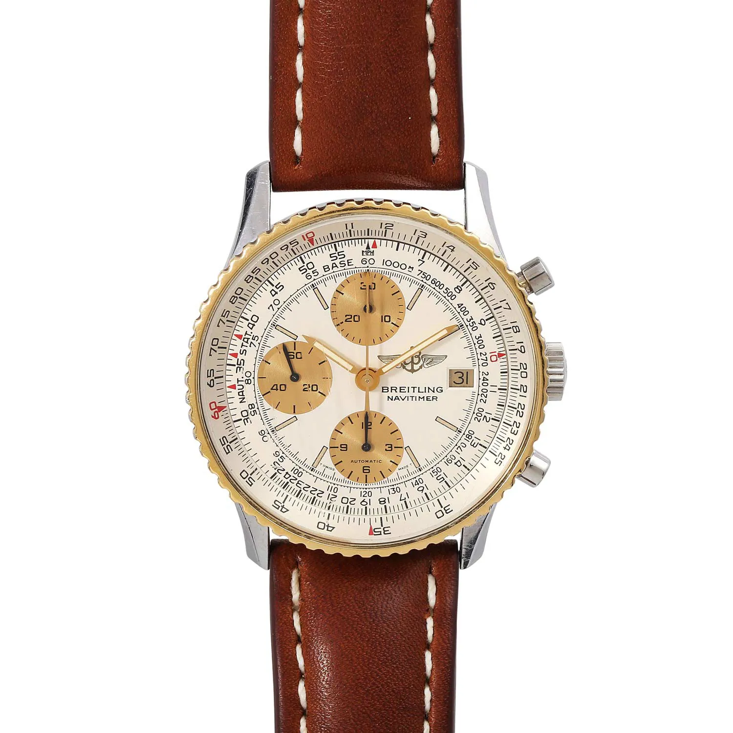 Breitling Navitimer 81610 nullmm Yellow gold White