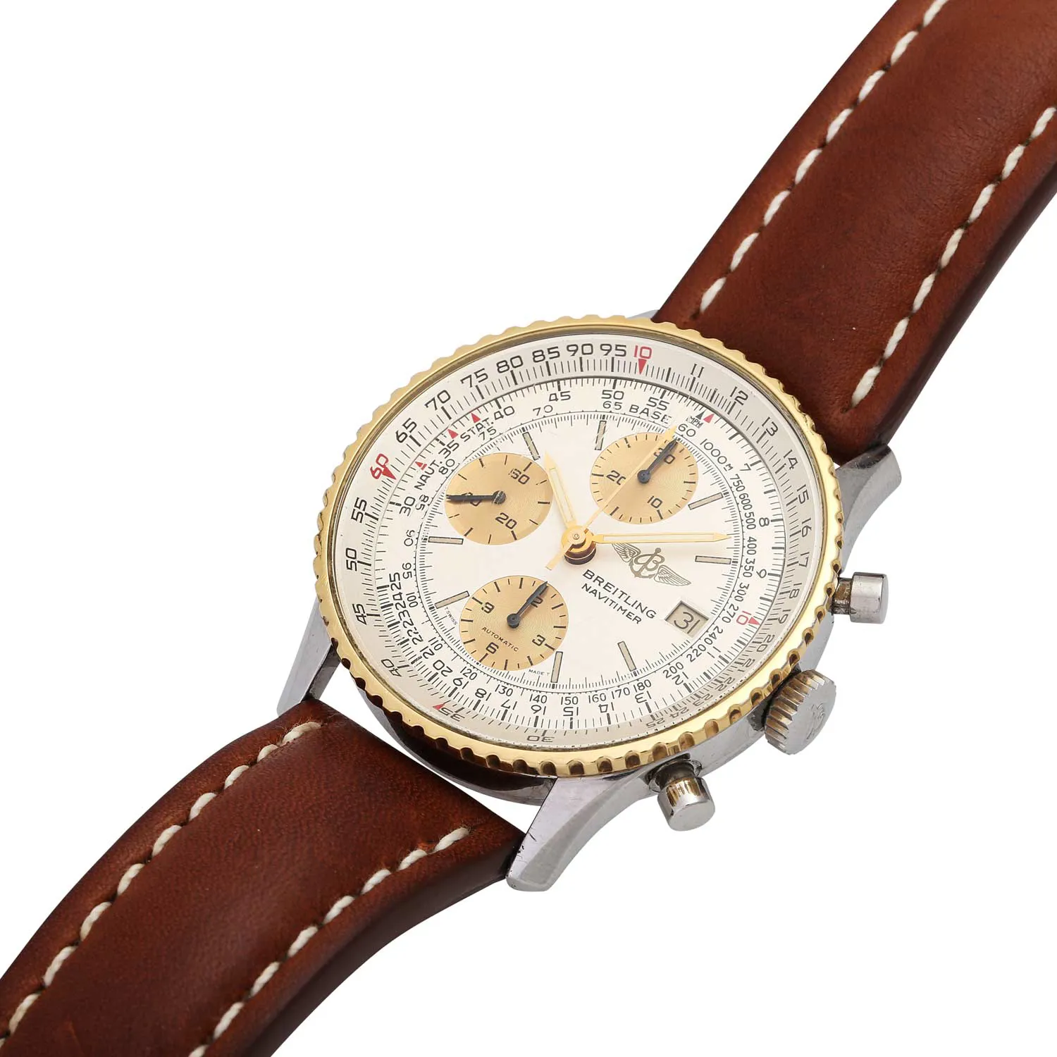 Breitling Navitimer 81610 nullmm Yellow gold White 3