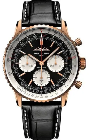 Breitling Navitimer RB0138211B1P1 43mm Rose gold Black