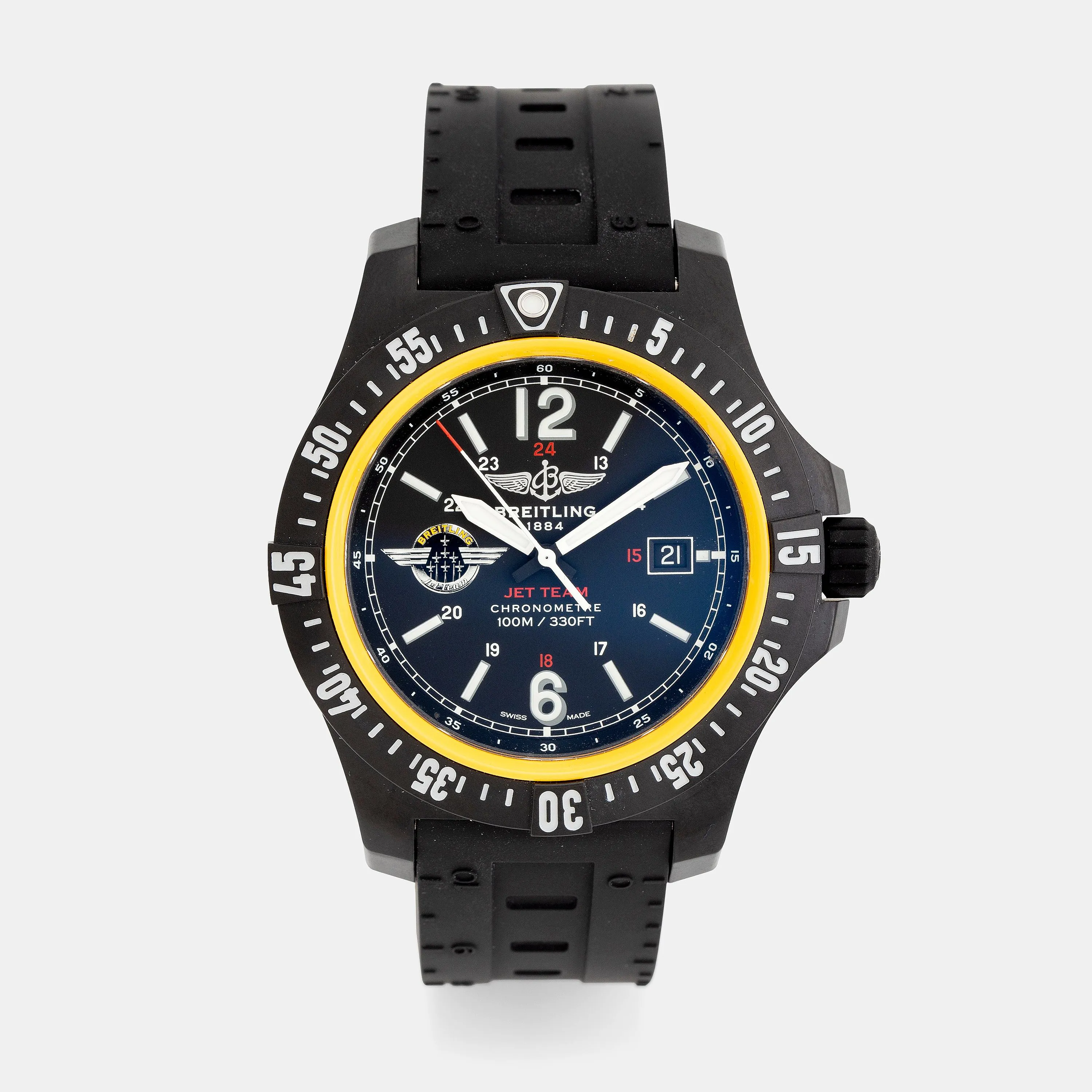 Breitling Colt Skyracer X74320B1/BG09 45mm Plastic and Metal Black