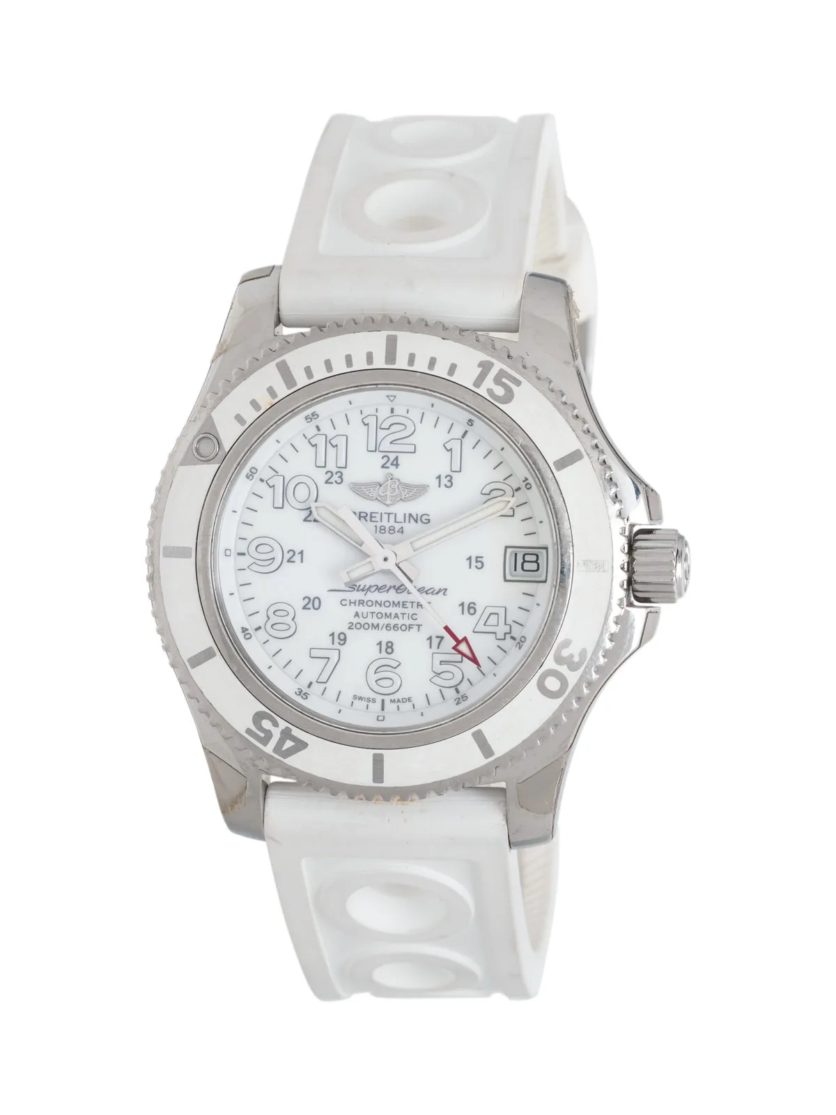 Breitling Superocean A17312 36mm Stainless steel White