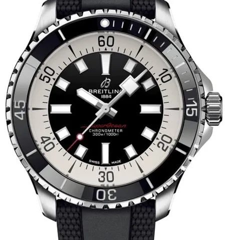 Breitling Superocean A17376211B1S1 44mm Stainless steel Black