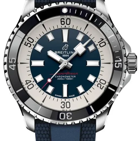 Breitling Superocean A17376211C1S1 44mm Stainless steel Blue