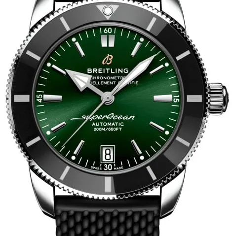 Breitling Superocean Heritage AB2010121L1S1 42mm Stainless steel Green