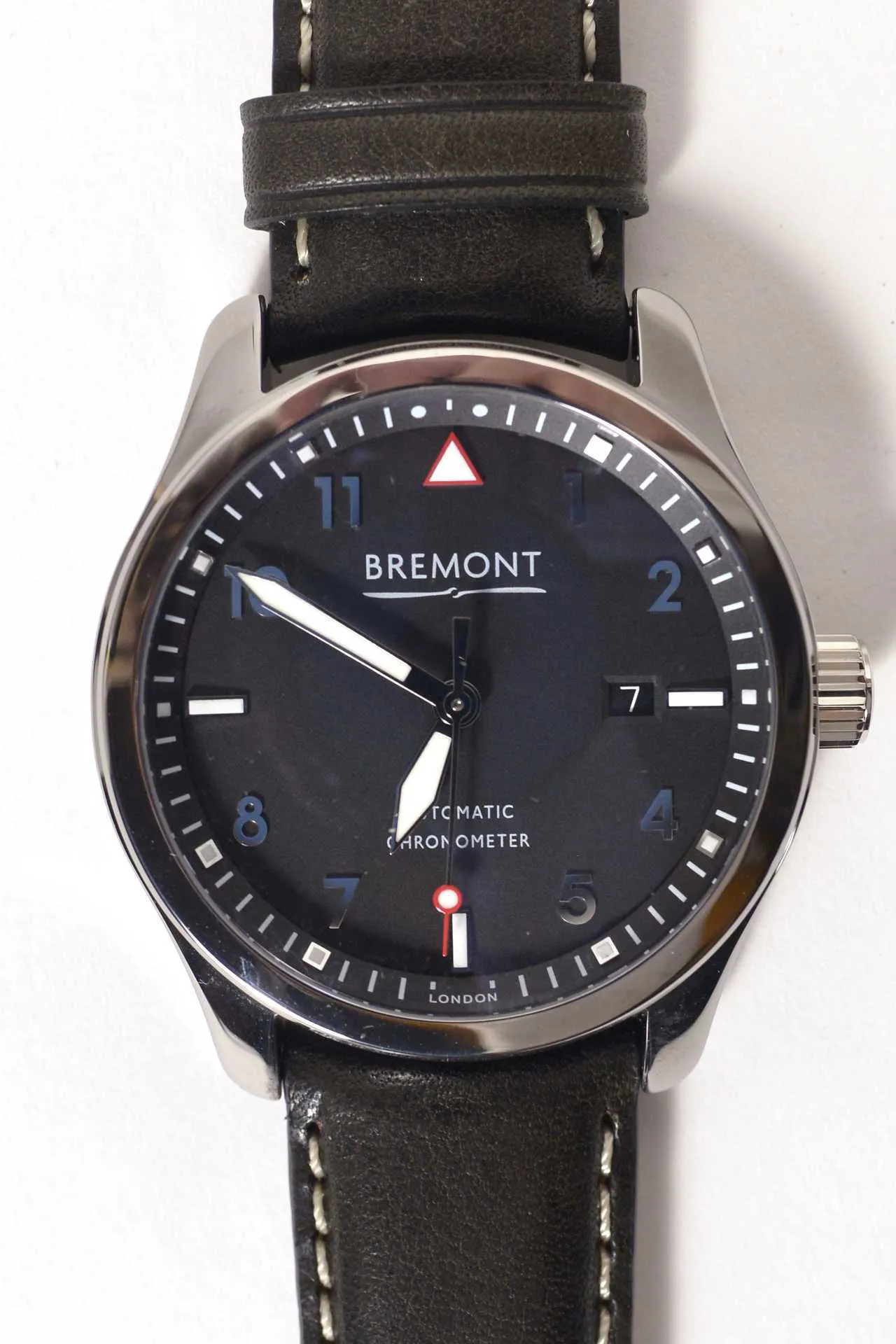 Bremont Solo 43mm Stainless steel Black