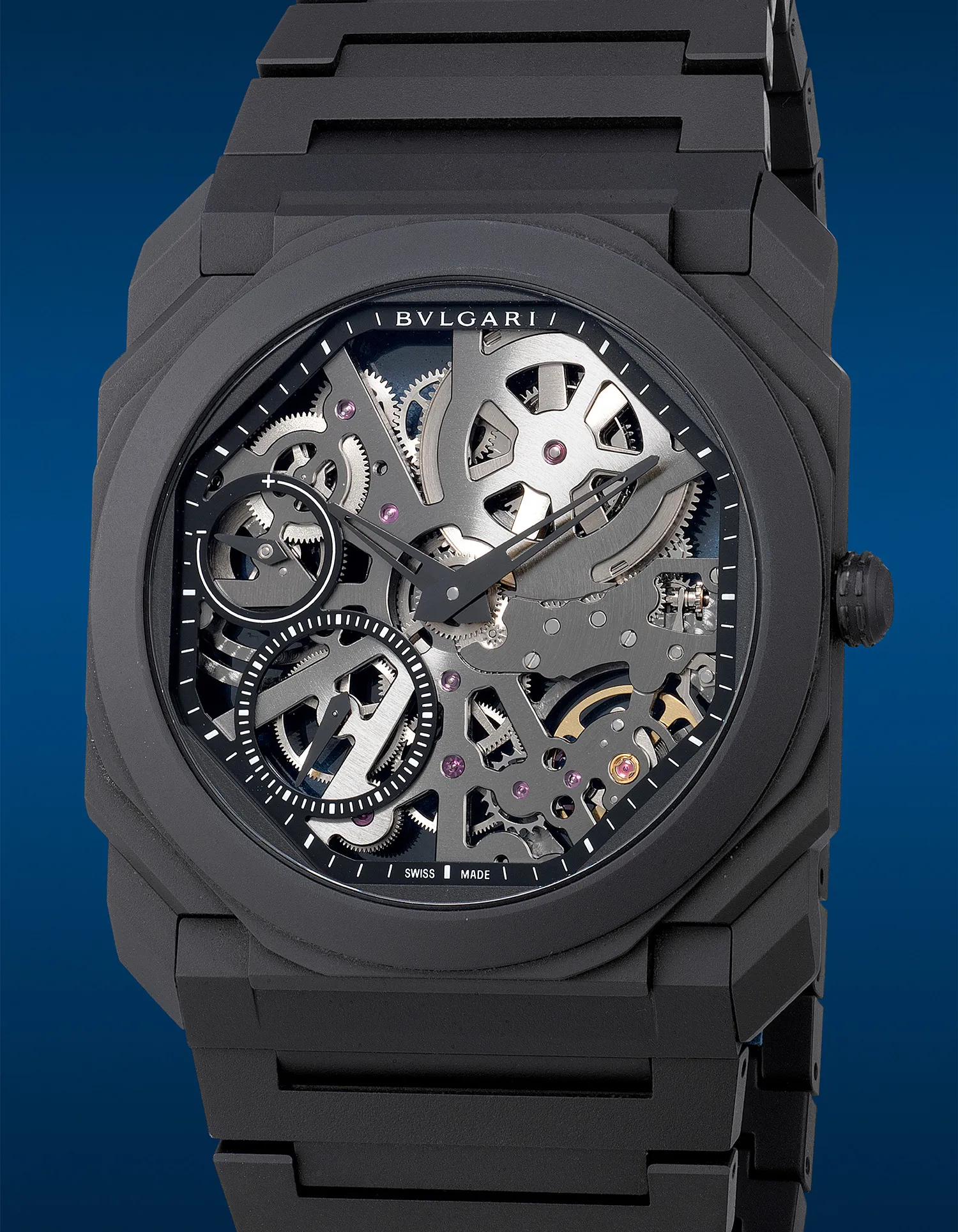 Bulgari Octo Finissimo Skeleton 103126 40mm Ceramic Skeletonized