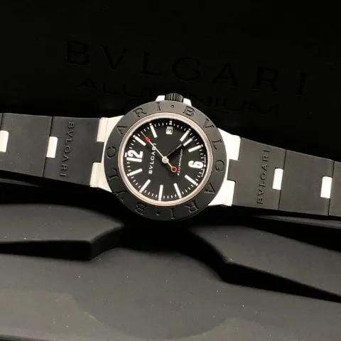 Bulgari Aluminium 103445 40mm Aluminium Black