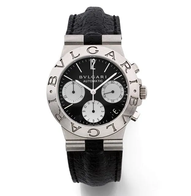 Bulgari CH 35 S 35mm Stainless steel Black