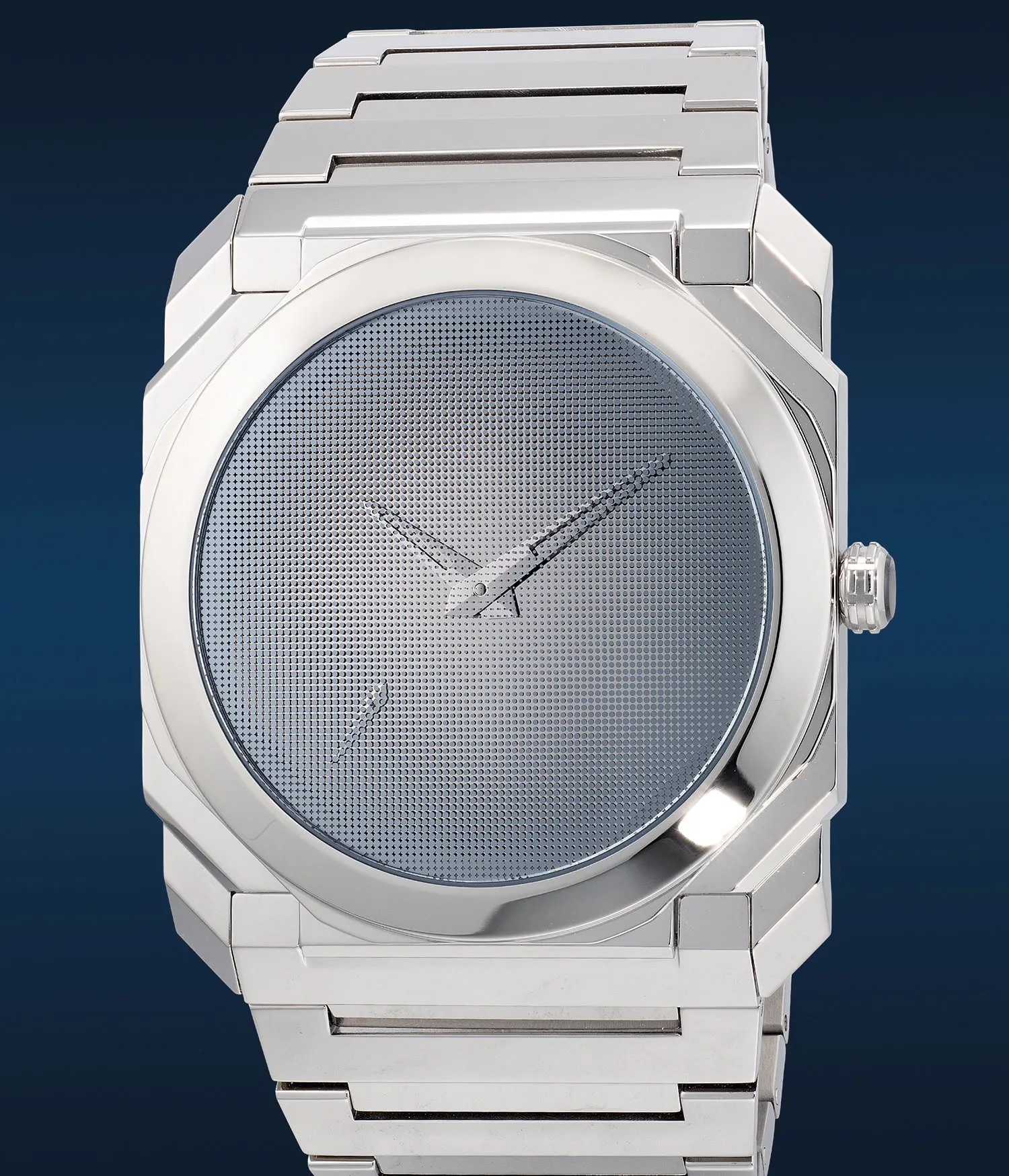 Bulgari Octo BGO 40 S XT 40mm Stainless steel blue grey