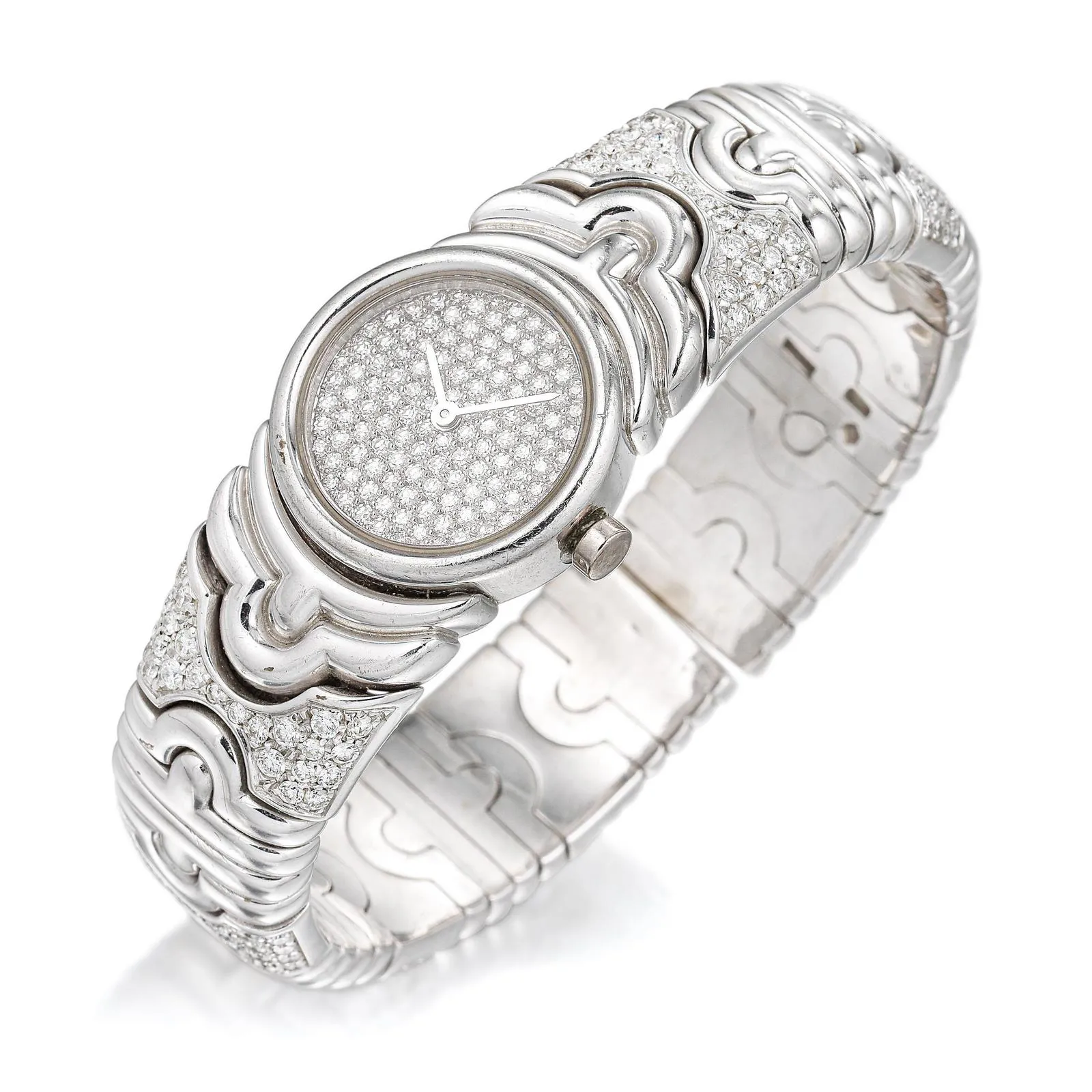 Bulgari Parentesi BJ01 20mm White gold Diamond