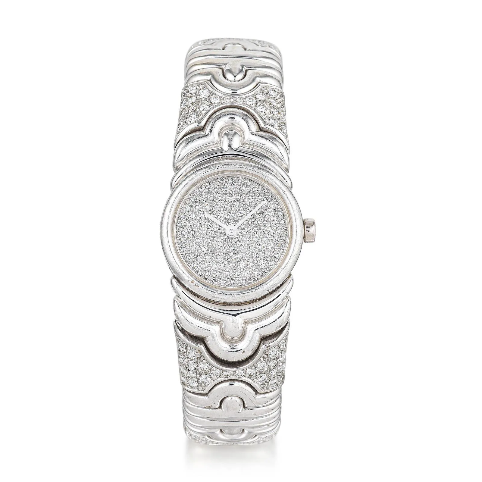 Bulgari Parentesi BJ01 20mm White gold Diamond 1