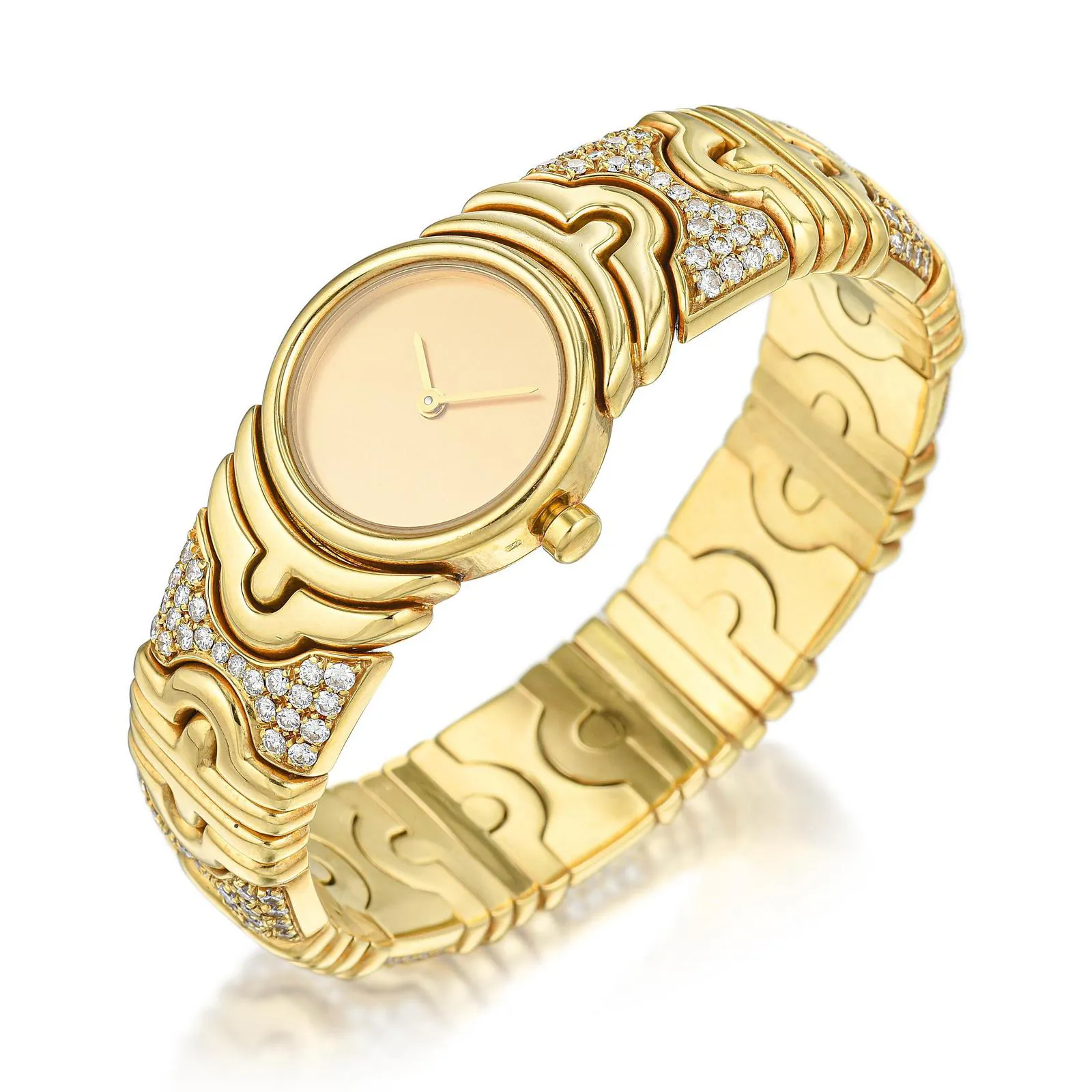 Bulgari Parentesi BJ01 20mm Yellow gold Champagne