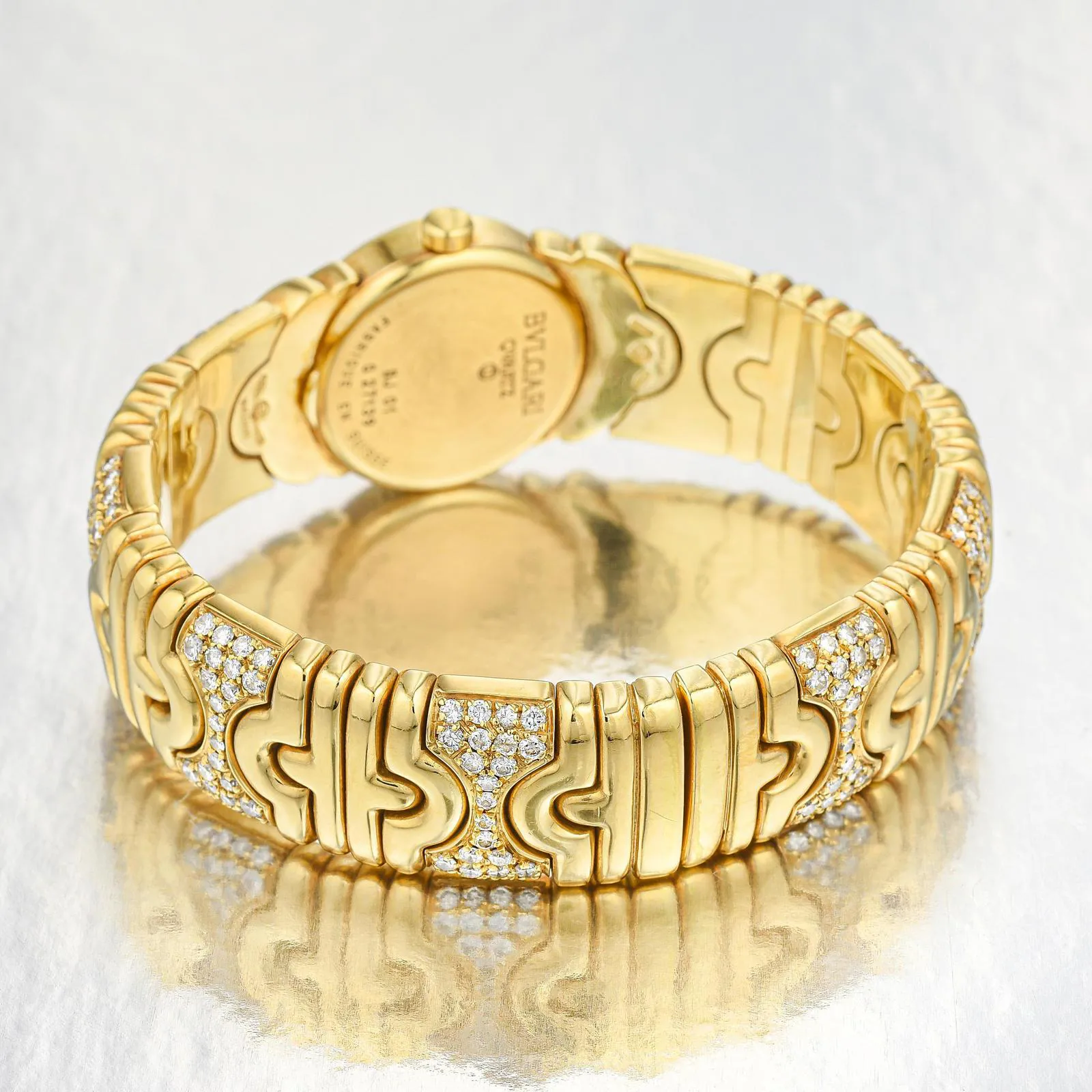 Bulgari Parentesi BJ01 20mm Yellow gold Champagne 4