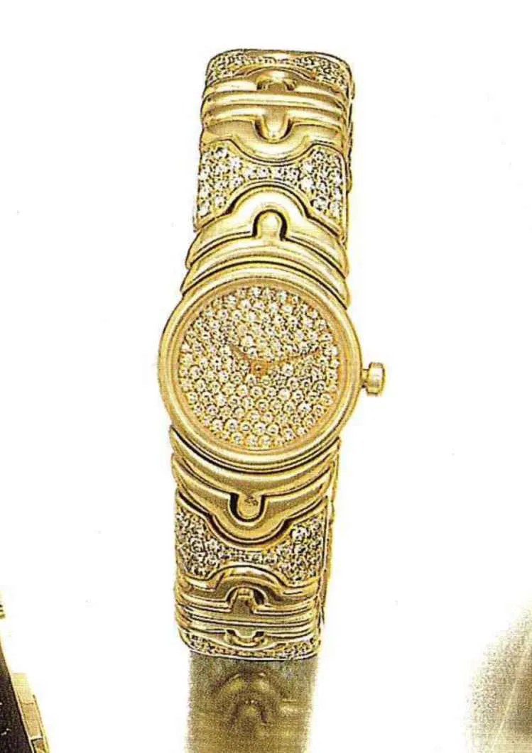 Bulgari 20mm Yellow gold Diamond