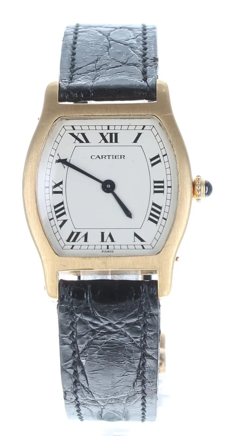 Cartier   1060 26mm Yellow gold Silver