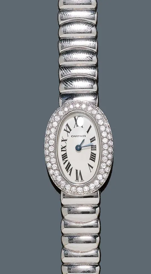 Cartier Baignoire WB5095W2 White gold White