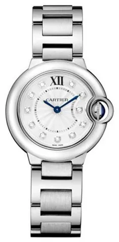 Cartier Ballon Bleu 28mm WE902073 28mm Stainless steel Silver