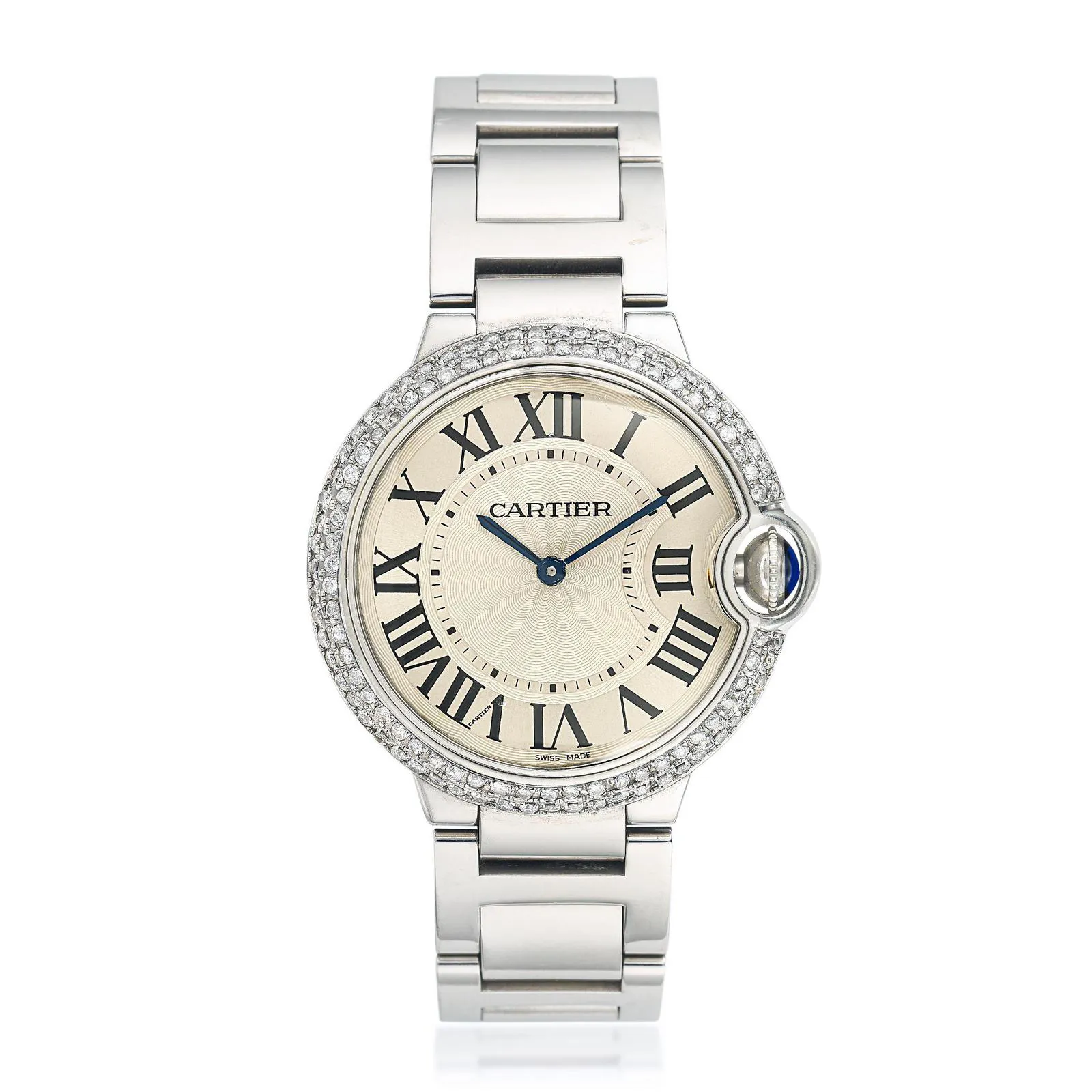 Cartier Ballon Bleu 3005 36mm Stainless steel Opal